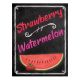 Strawberry Watermelon Label